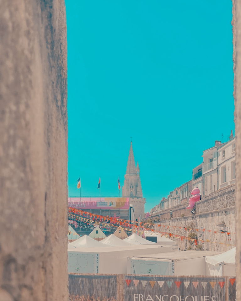 vue sur les Francofolies La Rochelle
